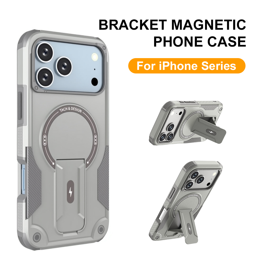 Ring Stand Case - Casing Magnetik Anti Benturan Pelindung untuk