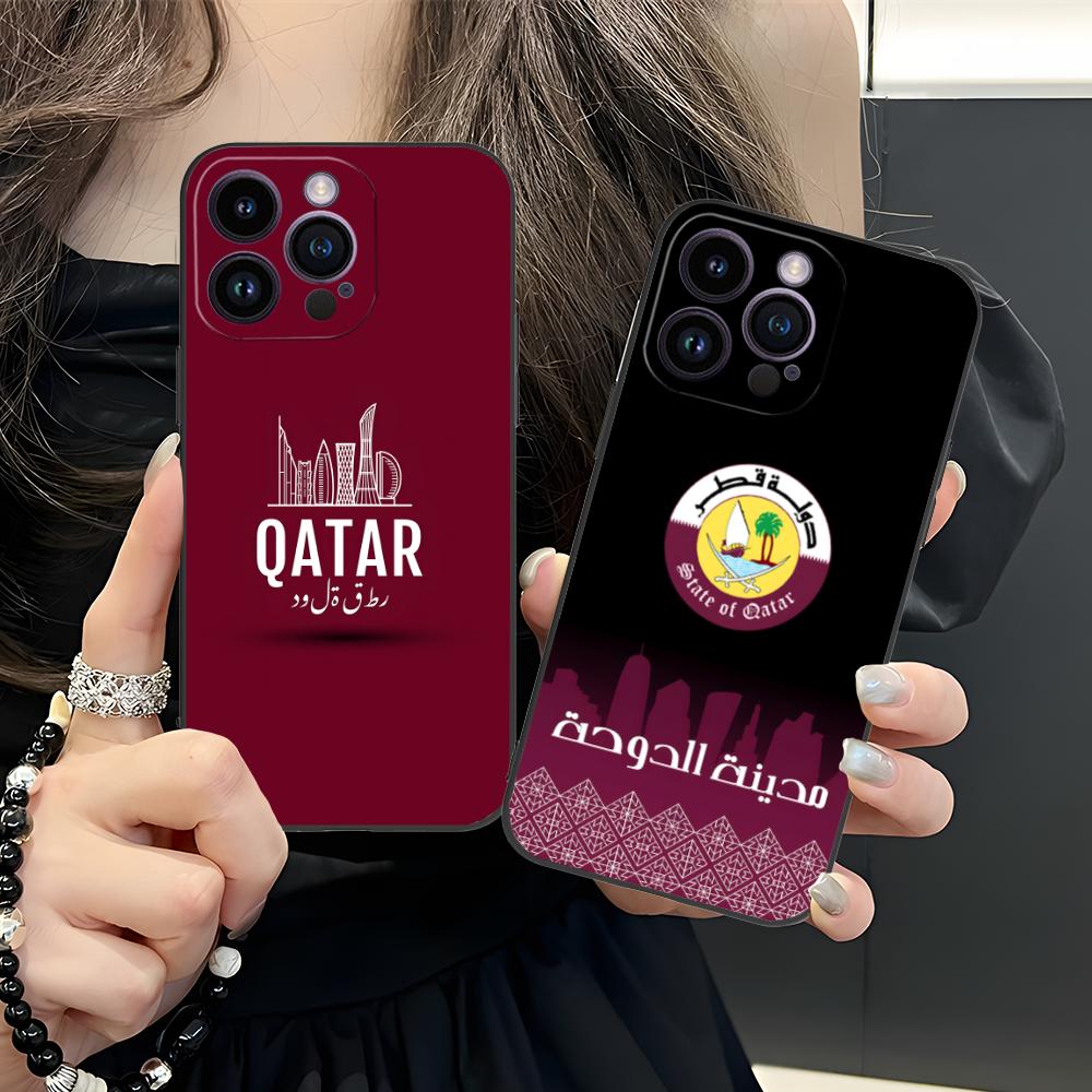Phone Cases Qatar - Casing Ponsel Bendera Qatar untuk iPhone