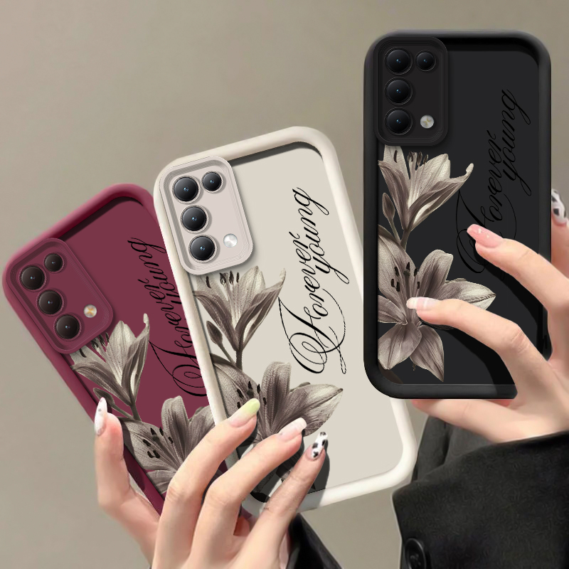 Phone Cases Oppo - Casing Ponsel Motif Bunga Lily Untuk