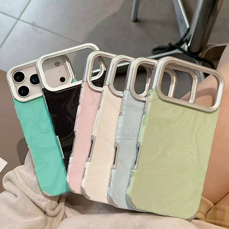 Luxury Plating Case - Casing Mewah Berlapis Warna Solid Motif