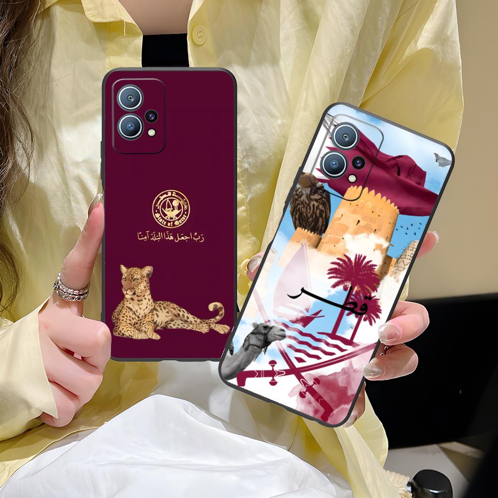 Phone Cases Qatar - Casing Ponsel TPU Matte Bendera Qatar