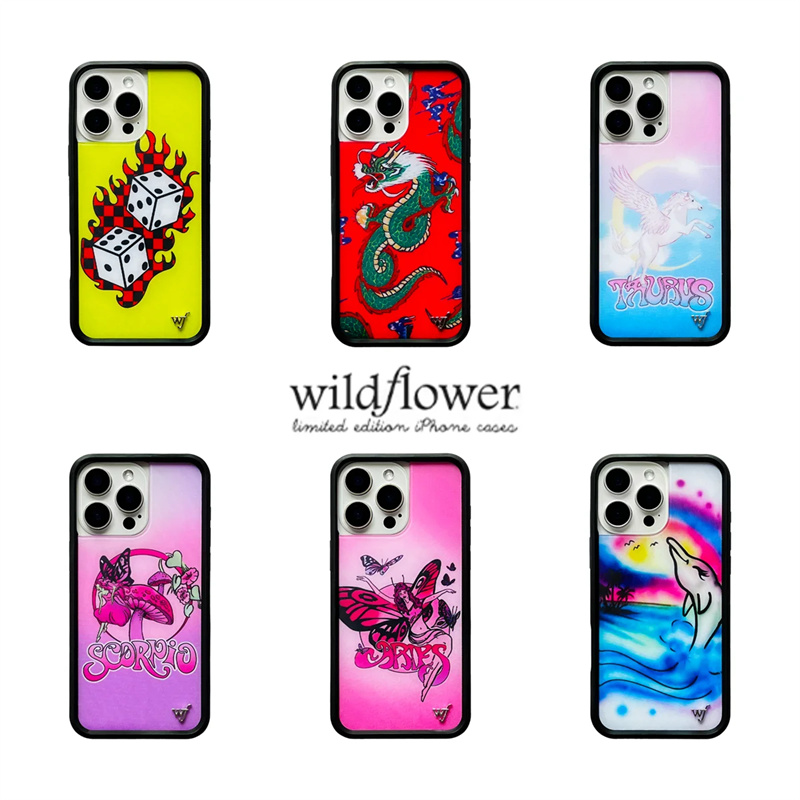 Phone Cases Wildflower - Casing Ponsel 3D Motif Bunga Liar