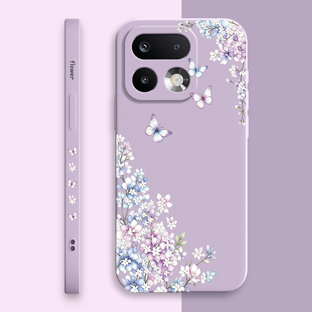 Phone Cases Oppo - Casing Ponsel Blooming Violet Untuk Oppo