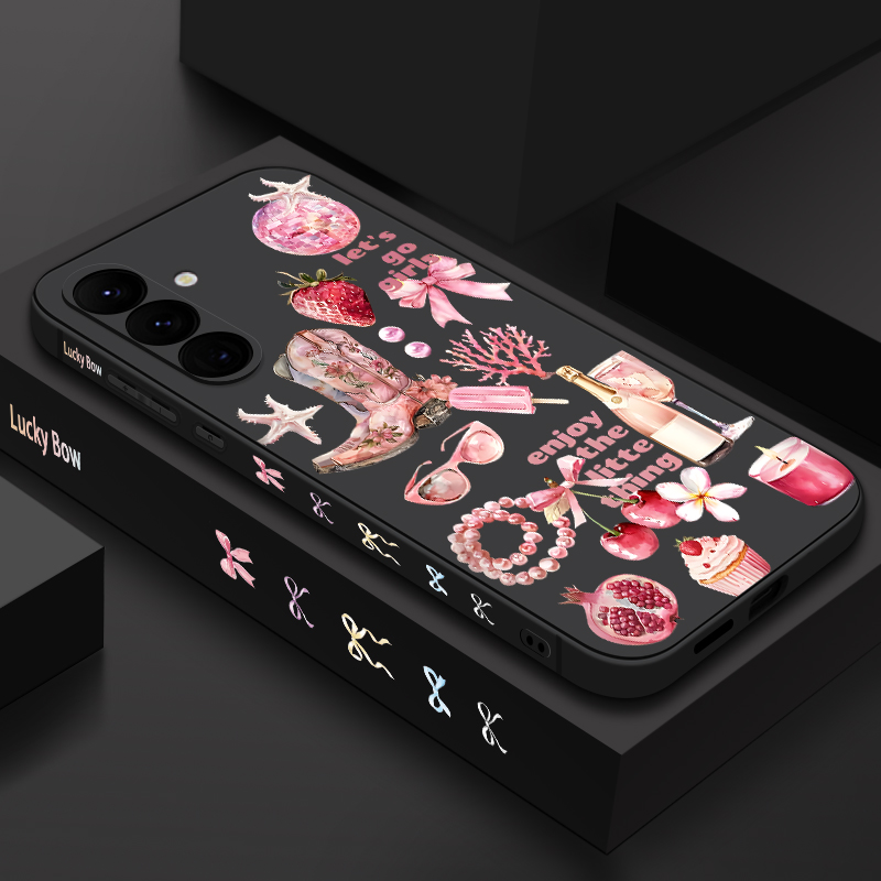 Phone Cases Cherry - Casing Ponsel Pola Stroberi Ceri untuk