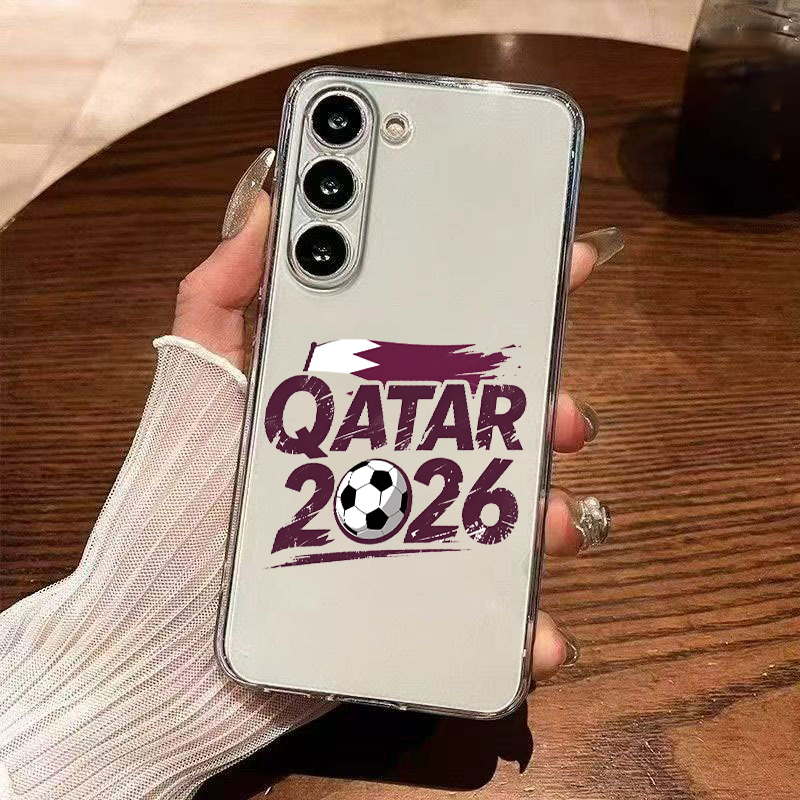 Phone Cases Qatar - Casing HP Transparan Belanda Qatar Champion