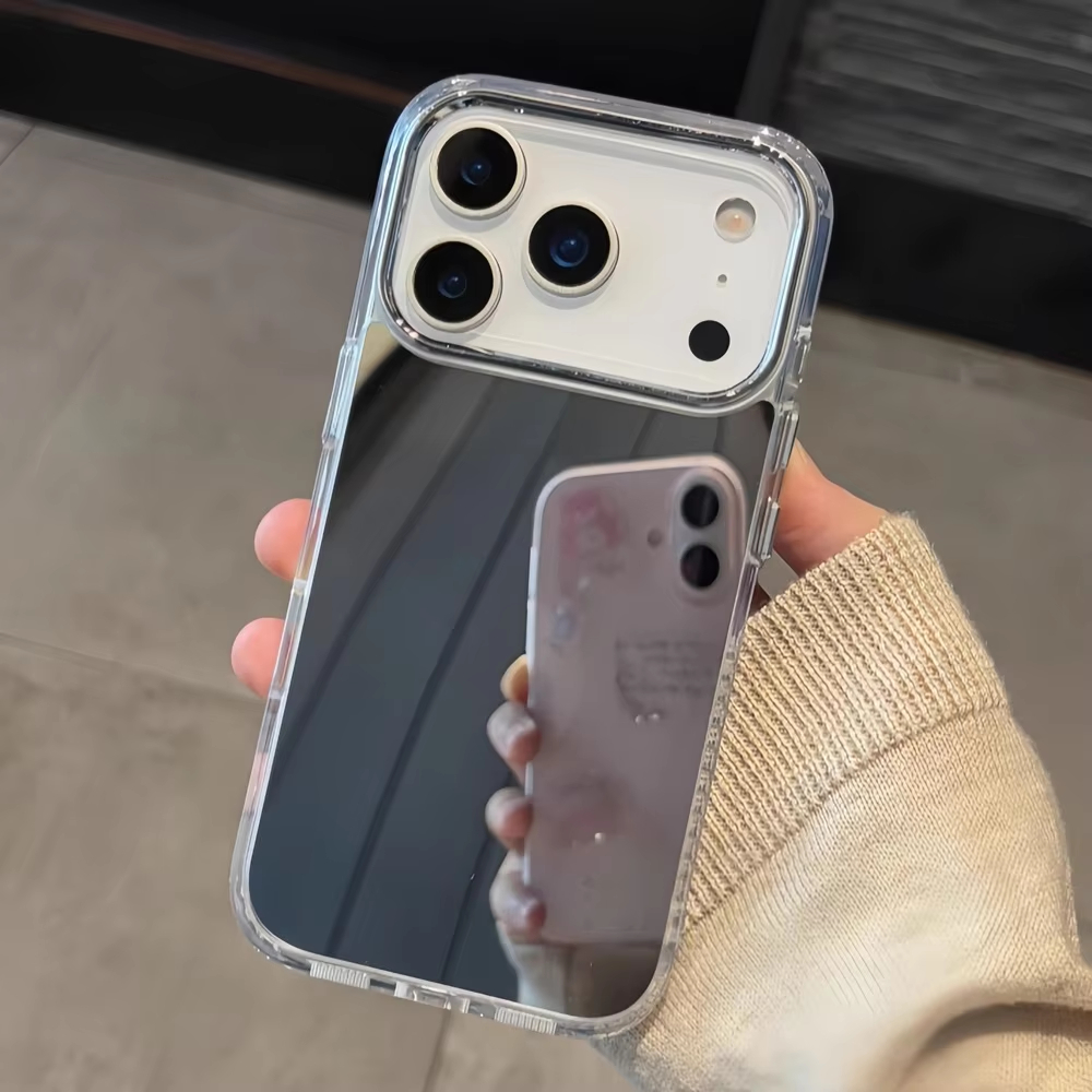 Luxury Plating Case - Casing Ponsel Cermin Akrilik Mewah Untuk