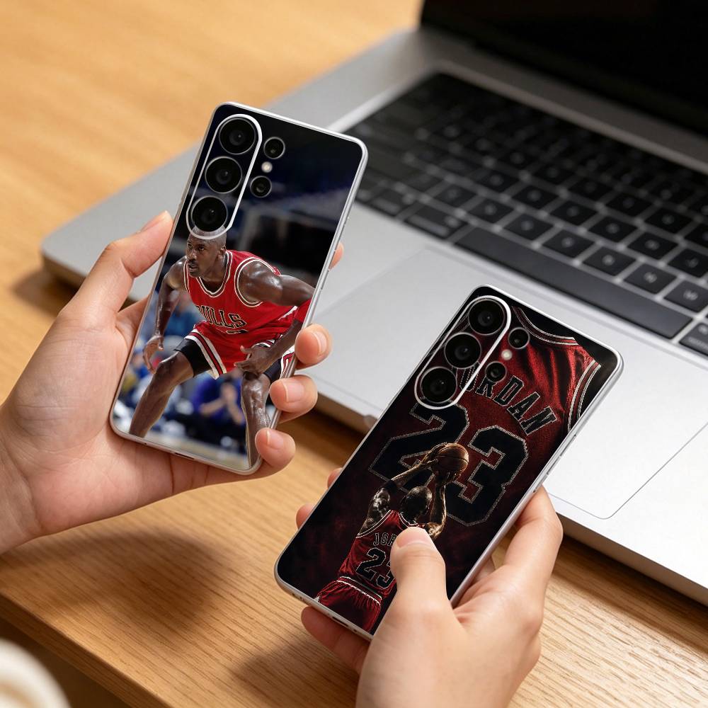 Phone Cases Jordan - Casing HP Transparan God of Basketball