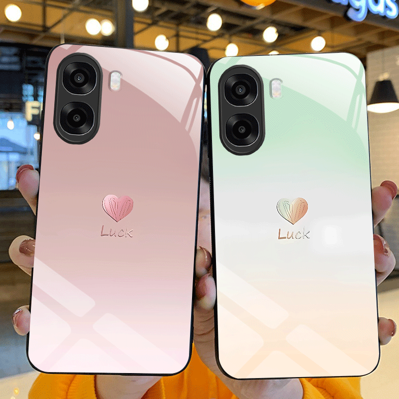Phone Cases Oppo - Casing Kaca Tempered Keras untuk OPPO