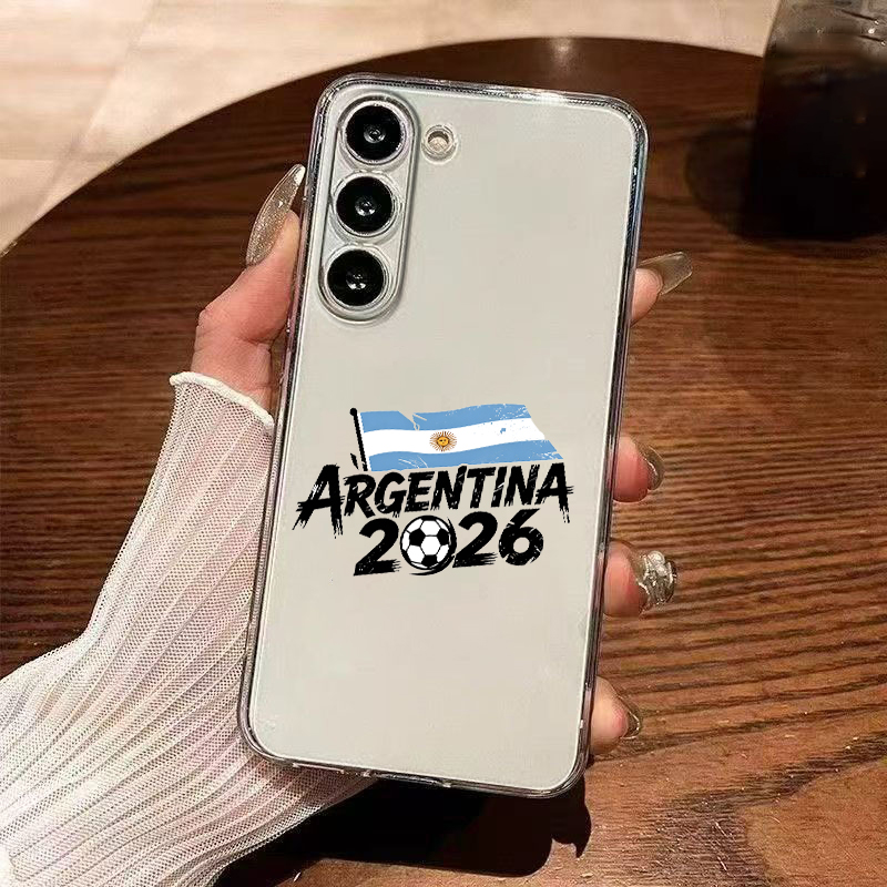 Phone Cases Jordan - Casing HP Transparan Champion Argentina 2026