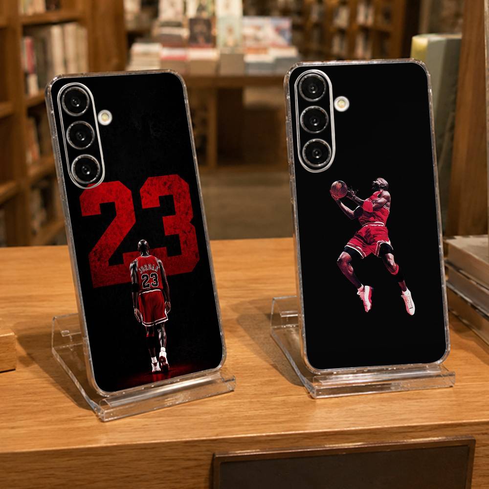Phone Cases Jordan - Casing Ponsel Keras Bening God M-Michael