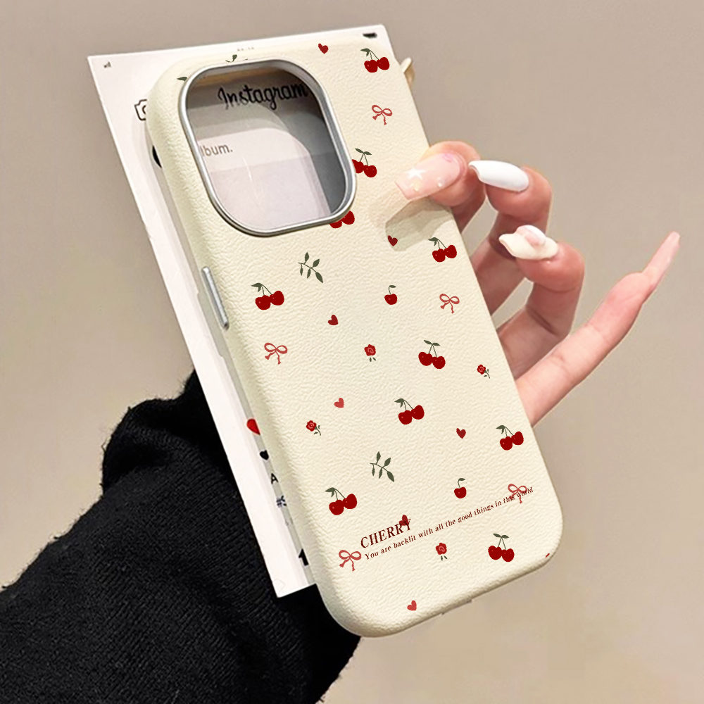 Phone Cases Cherry - Casing Ponsel Untuk Samsung S25 S24