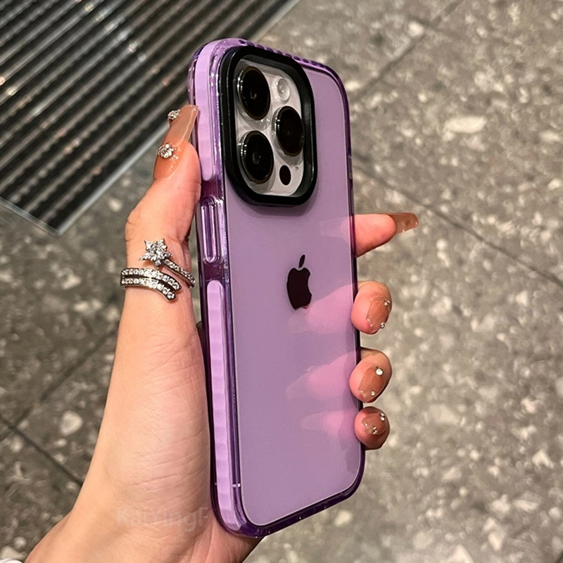 Phone Cases Dior - Casing transparan mewah, pelindung TPU lembut