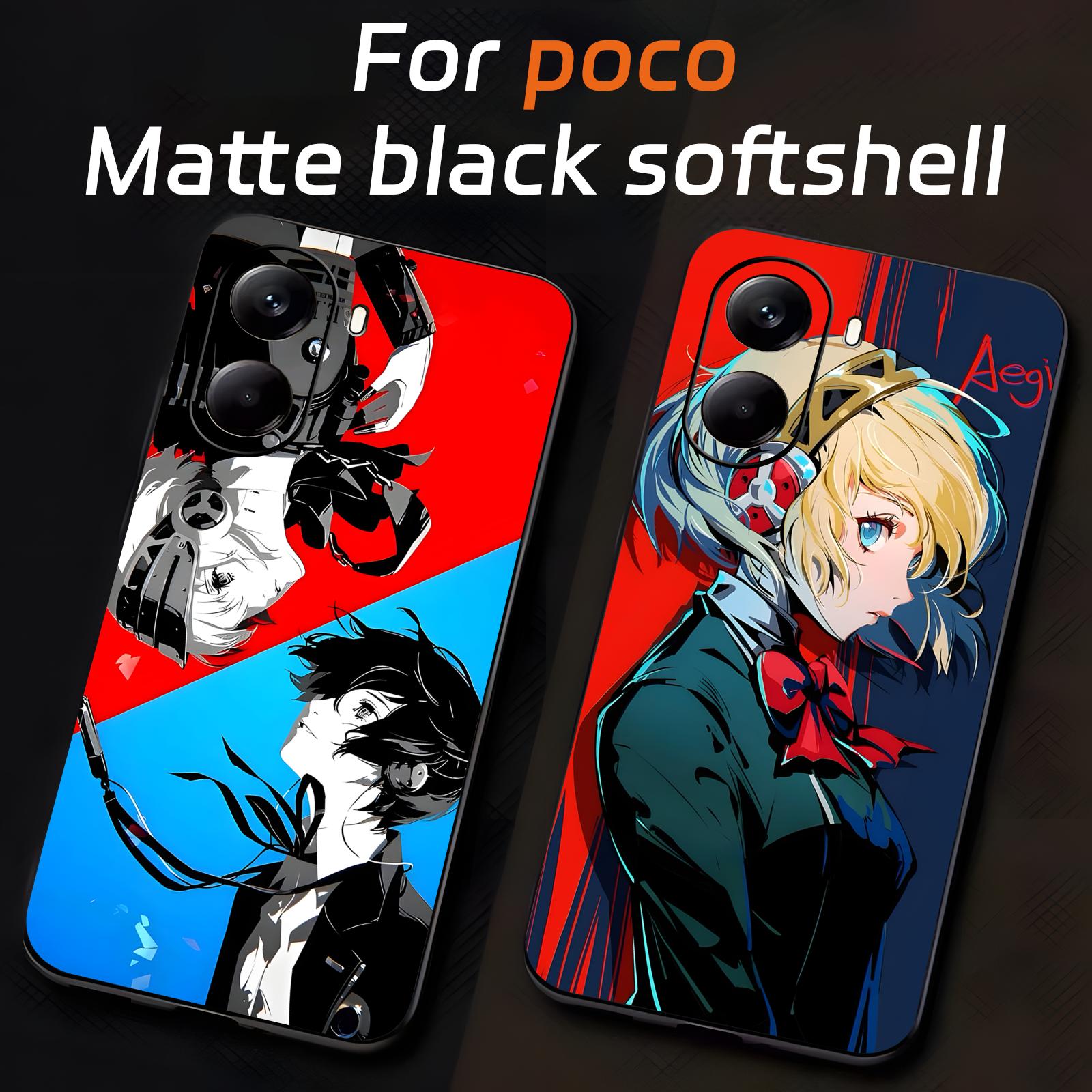 Phone Cases Black - Casing Ponsel Game Persona E 3