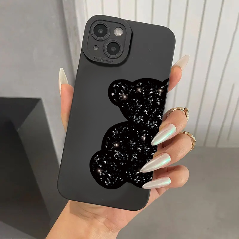 Phone Cases Dior - Casing Ponsel Lukisan Beruang Bunga Untuk
