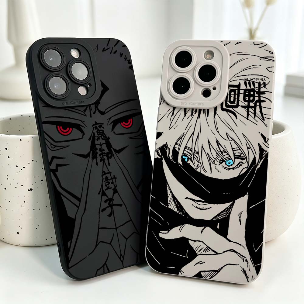 Phone Cases Xr Iphone - Casing Silikon Anime Jujutsu Kaisen Keren