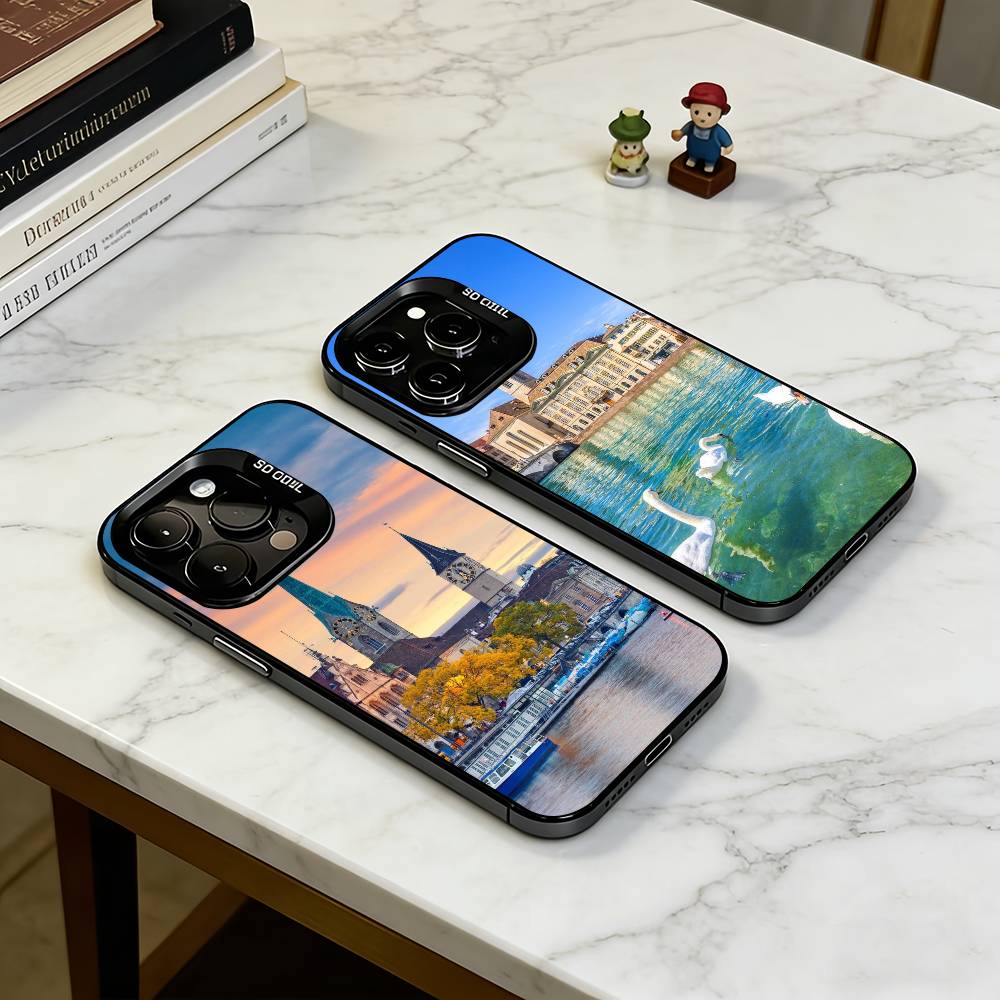 Zurich Phone Cases - Casing Ponsel Terinspirasi Zurich Untuk iPhone