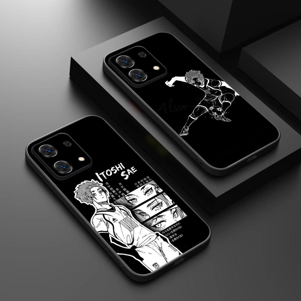 Phone Cases Black - Sae Itoshi Casing Ponsel Pola Pria