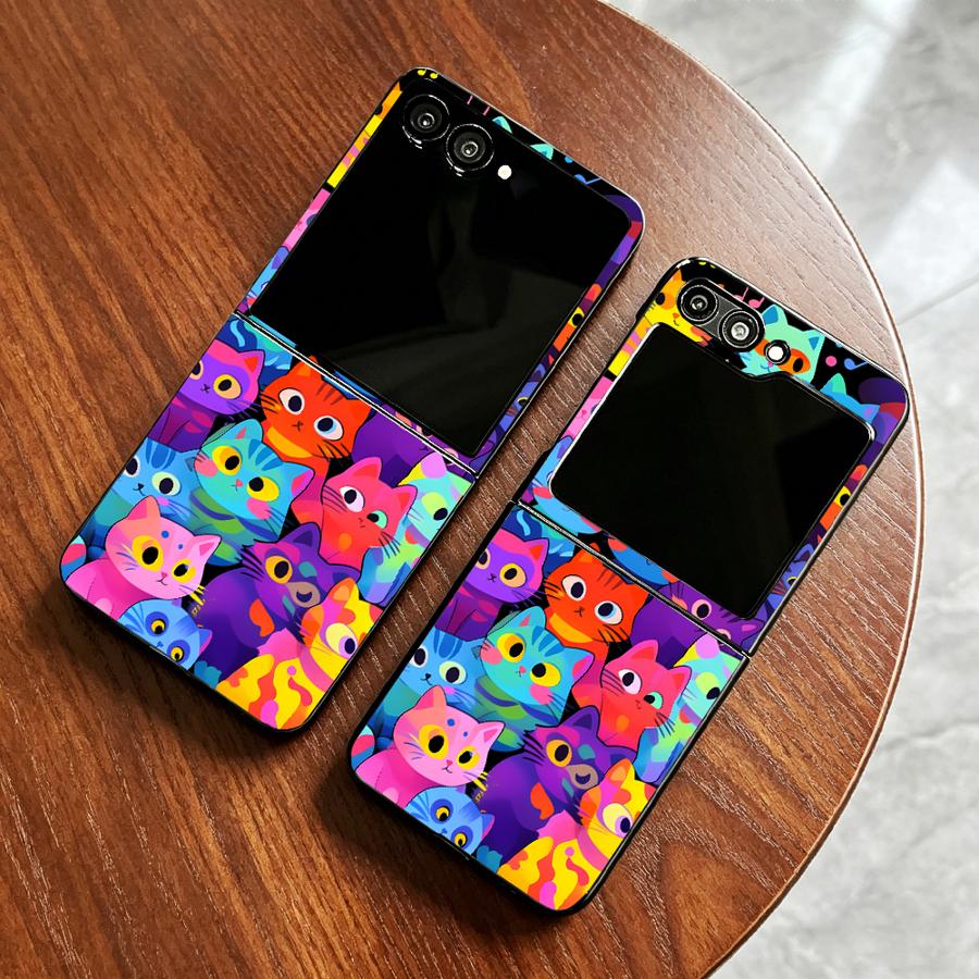 Phone Cases Z Fold 4 - Casing Handphone Full Cover Cat untuk