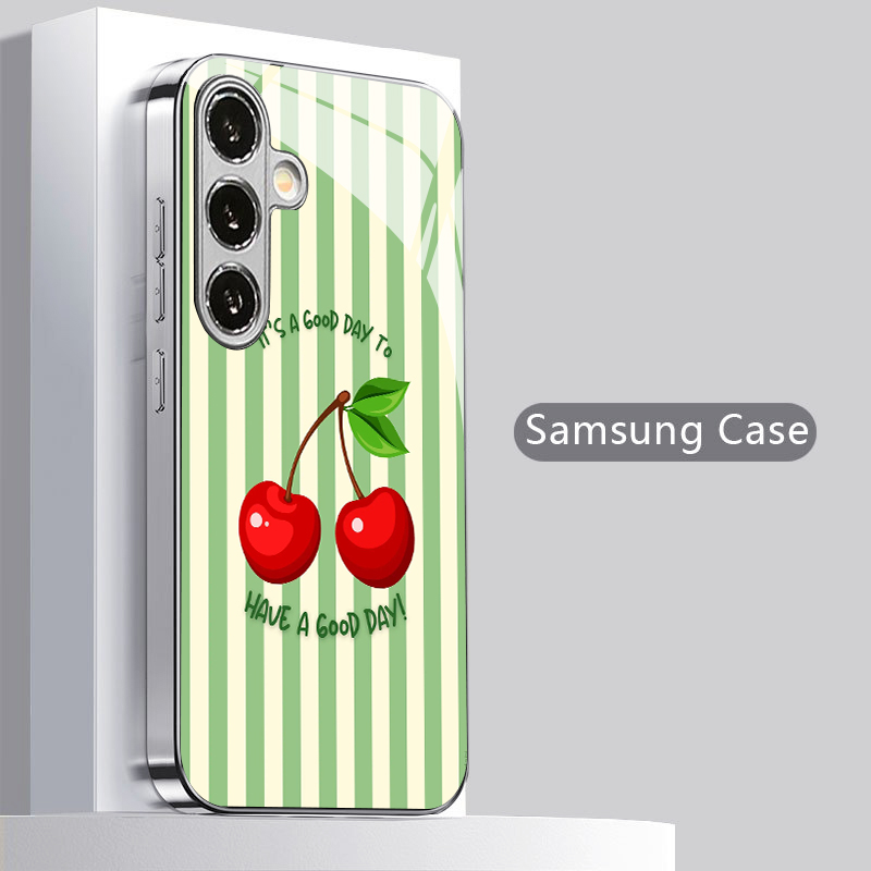 Casing Ponsel 2D Motif Garis C - Phone Cases Cherry ulasan dan harga