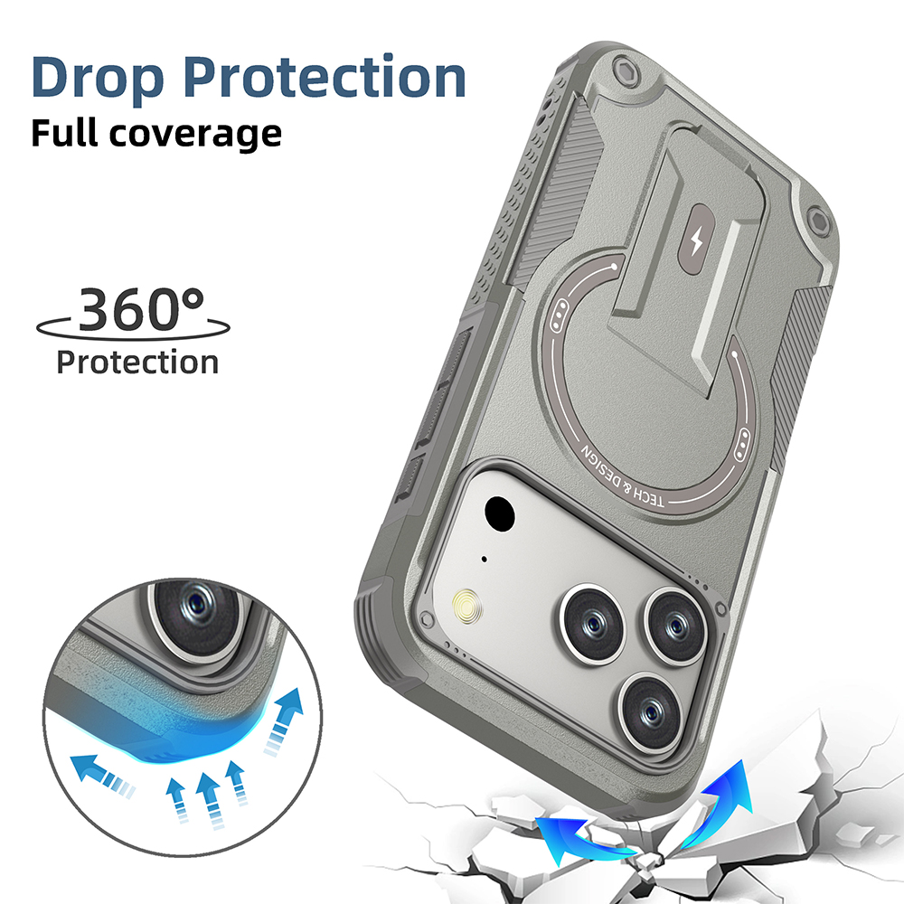 Casing Magnetik Anti Benturan  - Ring Stand Case ulasan dan harga