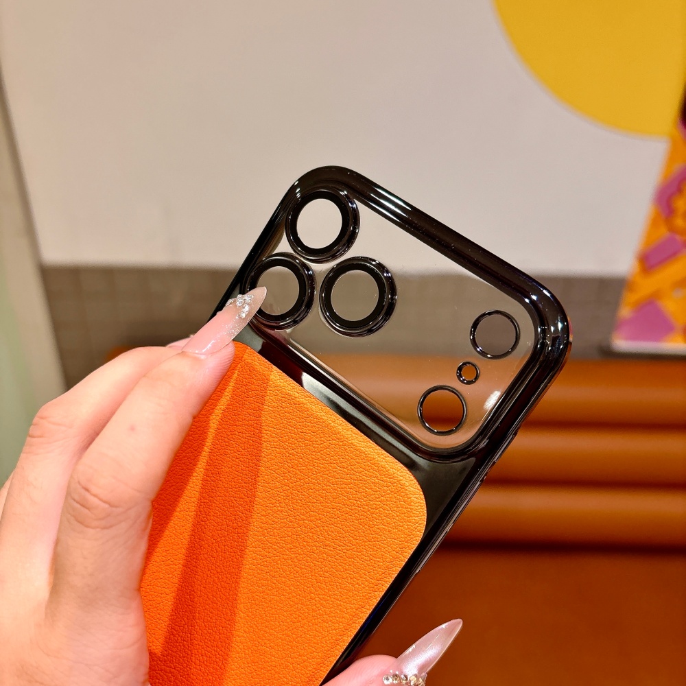 Casing Kulit PU Warna Solid Me - Luxury Plating Case ulasan dan harga