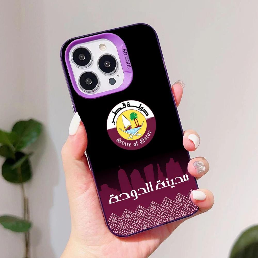 Casing Ponsel Transparan Warna - Phone Cases Qatar ulasan dan harga