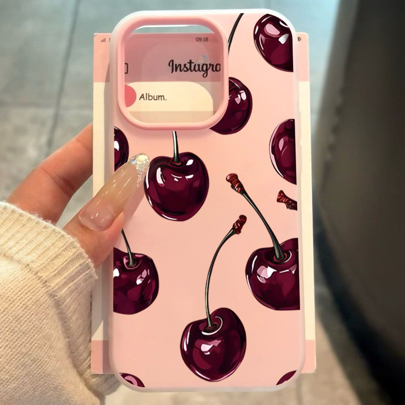 Casing HP Jelly Ceri Merah Unt - Phone Cases Cherry ulasan dan harga