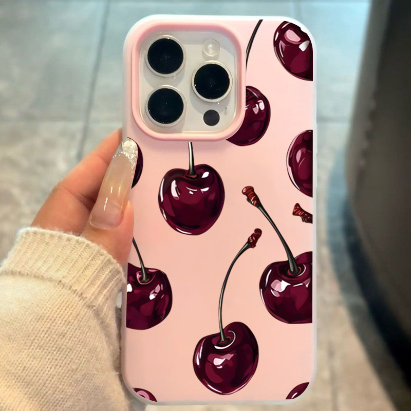 Casing HP Jelly Ceri Merah Unt - Phone Cases Cherry ulasan dan harga