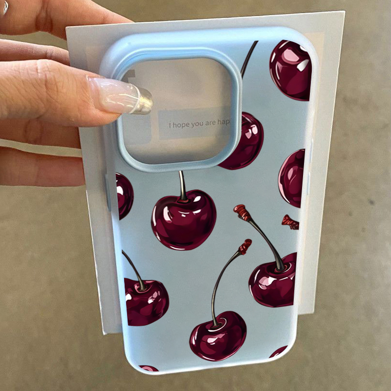 Casing HP Jelly Ceri Merah Unt - Phone Cases Cherry ulasan dan harga