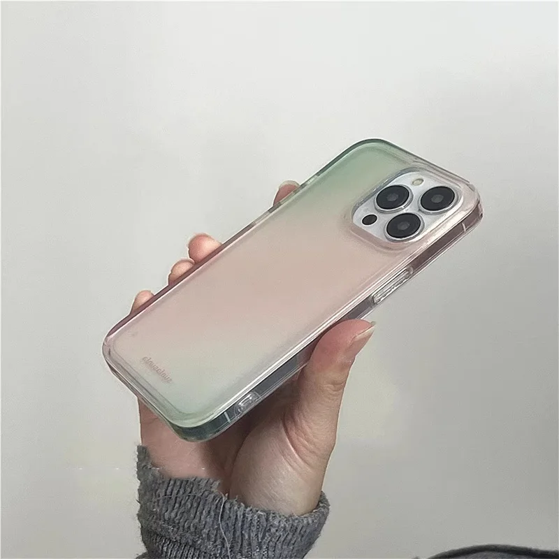 Casing HP IMD Gradasi Hijau Pu - Phone Cases Green ulasan dan harga