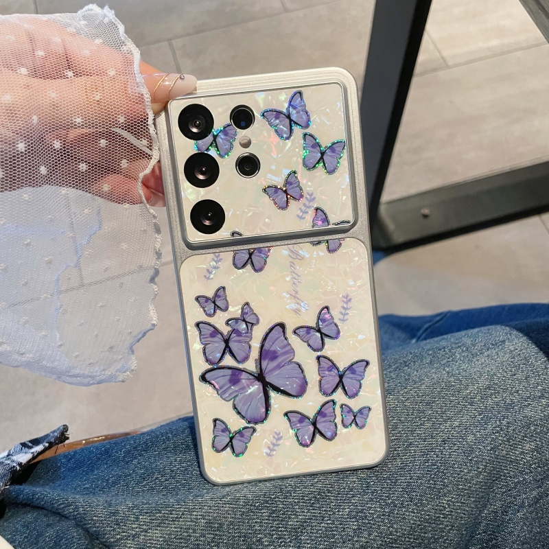 Casing Pola Cangkang Kupu-kupu - Luxury Plating Case ulasan dan harga