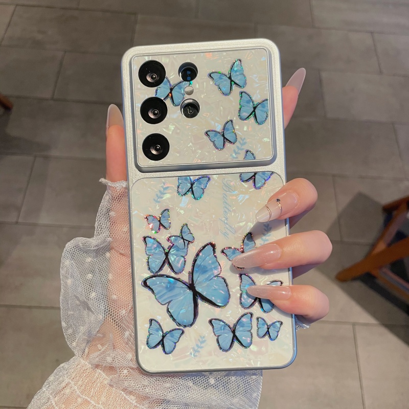Casing Pola Cangkang Kupu-kupu - Luxury Plating Case ulasan dan harga