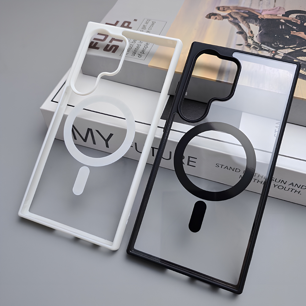 Casing Akrilik Magnetik Bening - Ring Stand Case ulasan dan harga