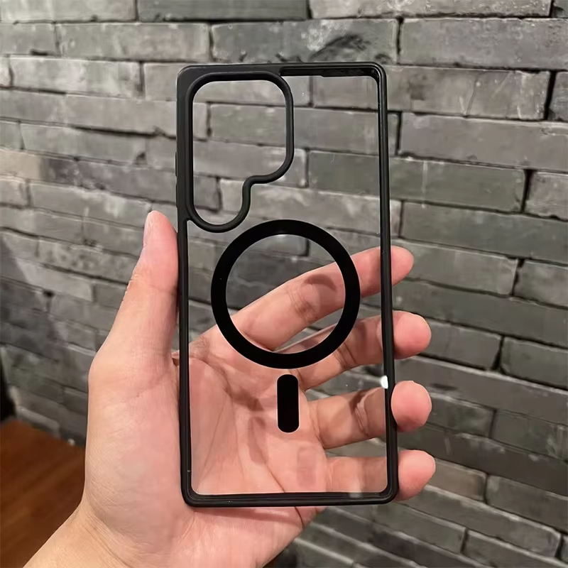 Casing Akrilik Magnetik Bening - Ring Stand Case ulasan dan harga