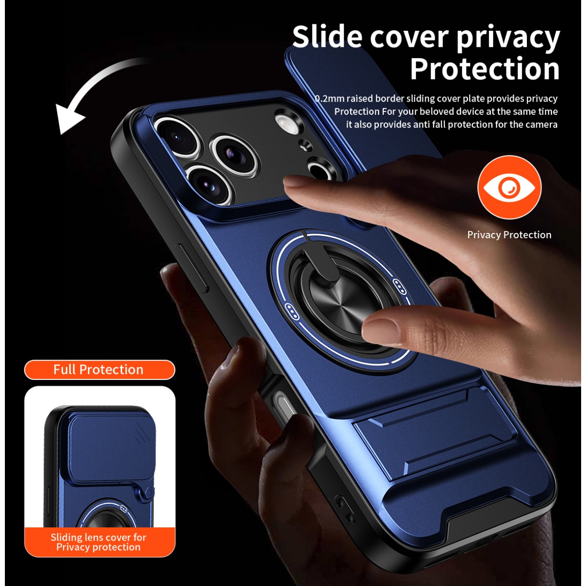 Casing Ponsel Mewah dengan Pen - Ring Stand Case ulasan dan harga
