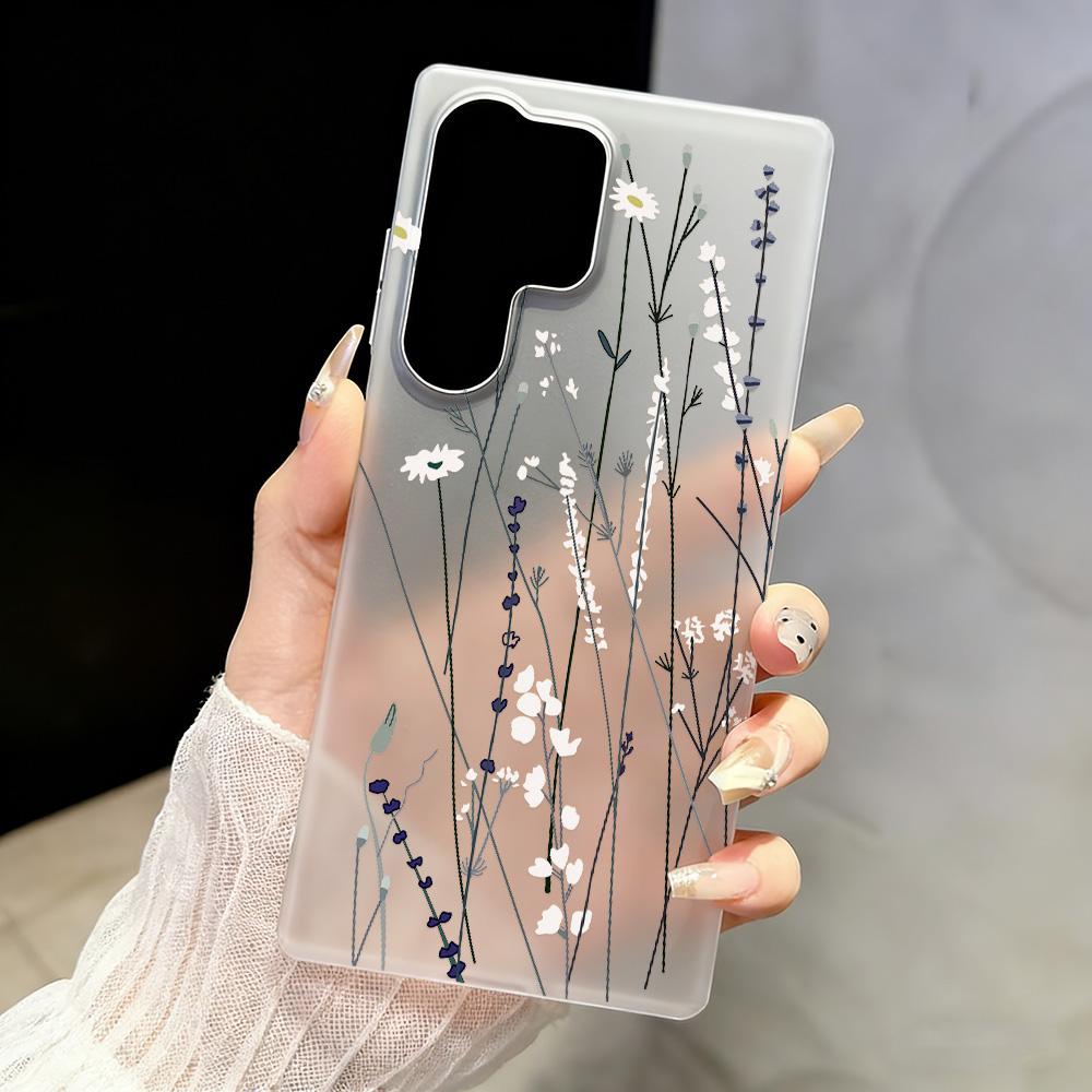 Casing Ponsel Matte untuk Sams - Phone Cases Wildflower ulasan dan harga