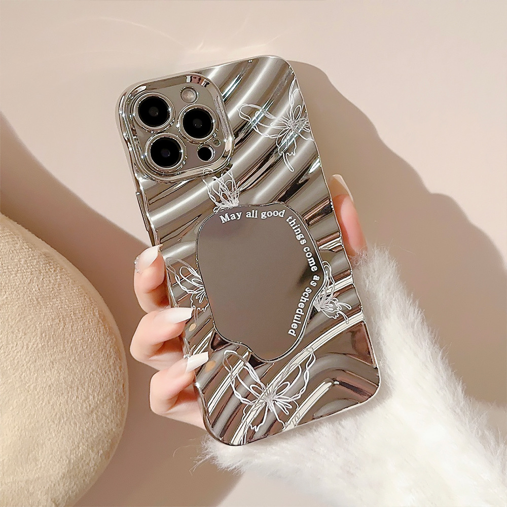 Casing Ponsel Cermin Rias Berl - Luxury Plating Case ulasan dan harga