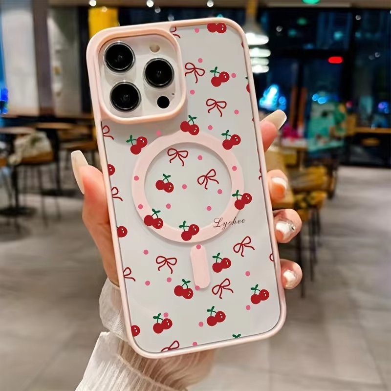 Casing Ponsel Magnetik Motif C - Phone Cases Cherry ulasan dan harga