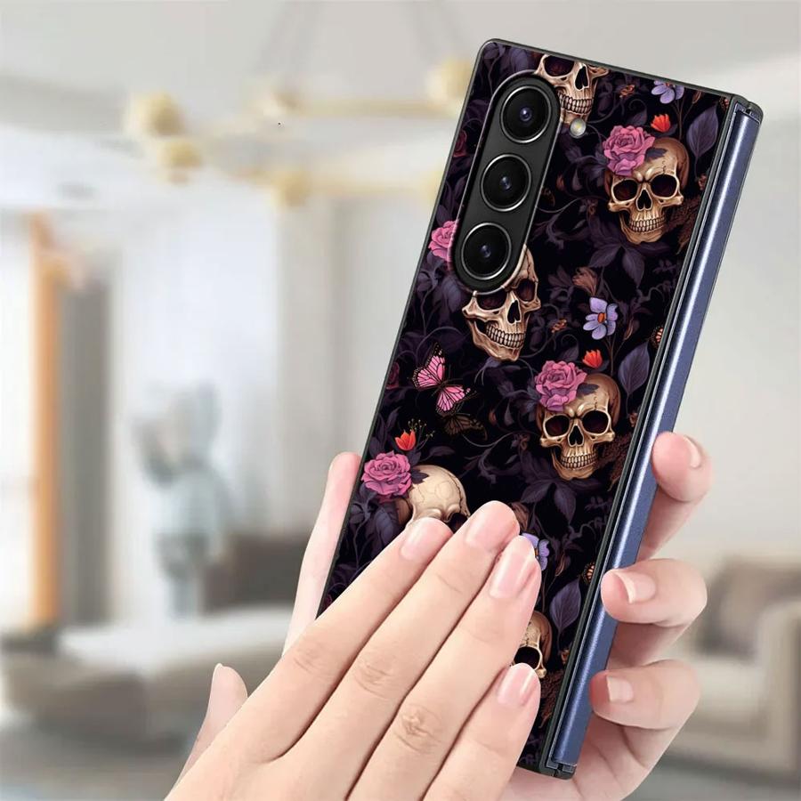 Casing Seni Tengkorak untuk Sa - Phone Cases Z Fold 4 ulasan dan harga