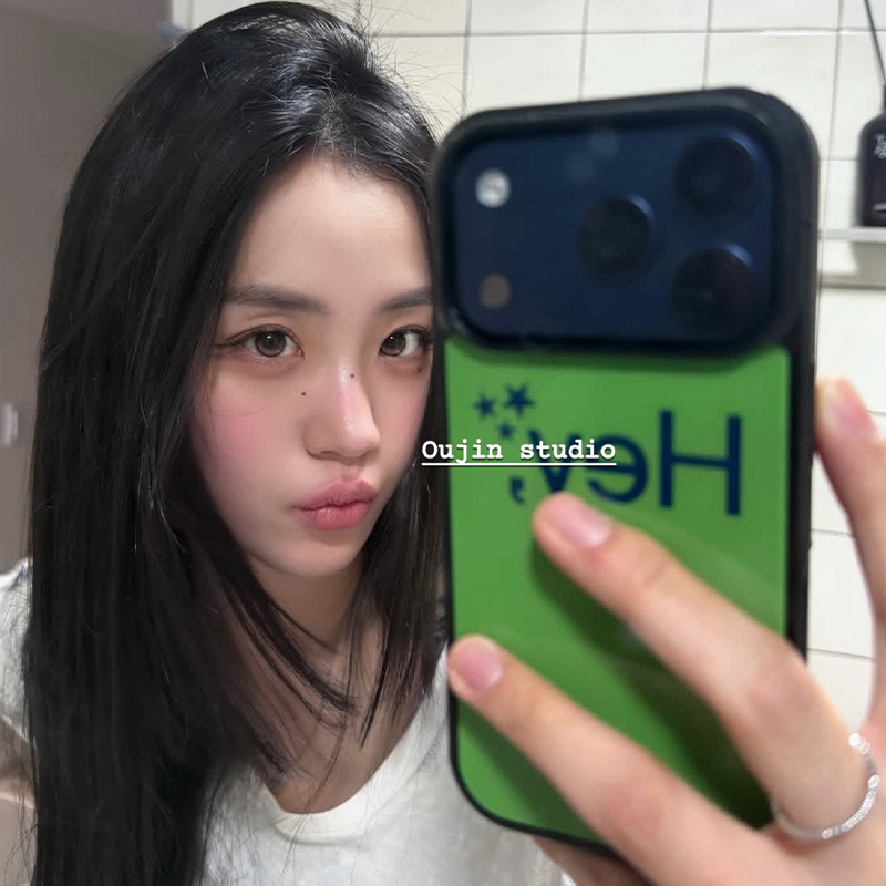 Casing HP Korea Ins Green Back - Phone Cases Green ulasan dan harga