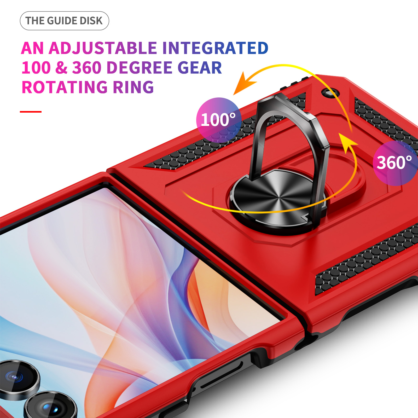 Casing Ponsel Tahan Benturan K - Ring Stand Case ulasan dan harga