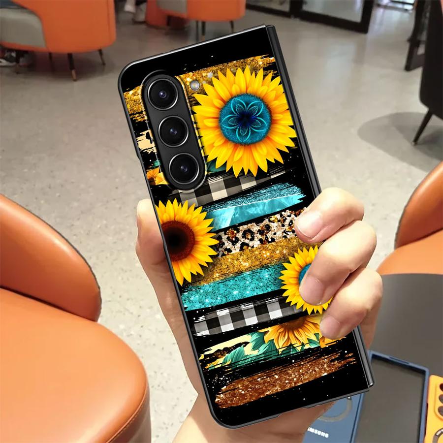 Zebra Bergaris Bunga Matahari  - Phone Cases Z Fold 4 ulasan dan harga