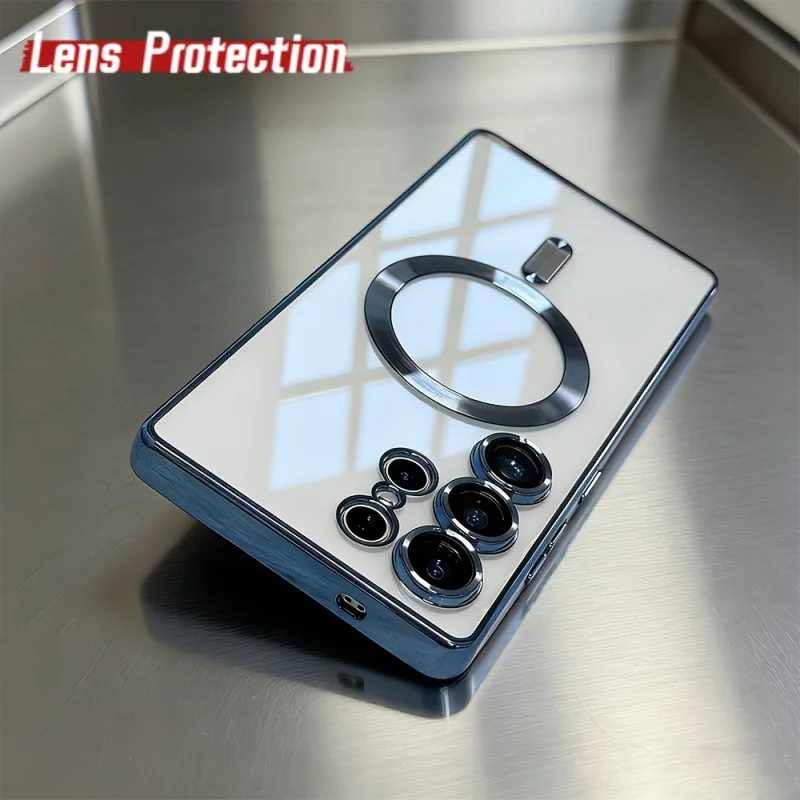 Casing Pengisi Daya Nirkabel M - Luxury Plating Case ulasan dan harga