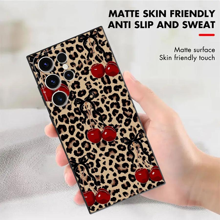 Casing Ponsel Leopard Cherry F - Phone Cases Cherry ulasan dan harga