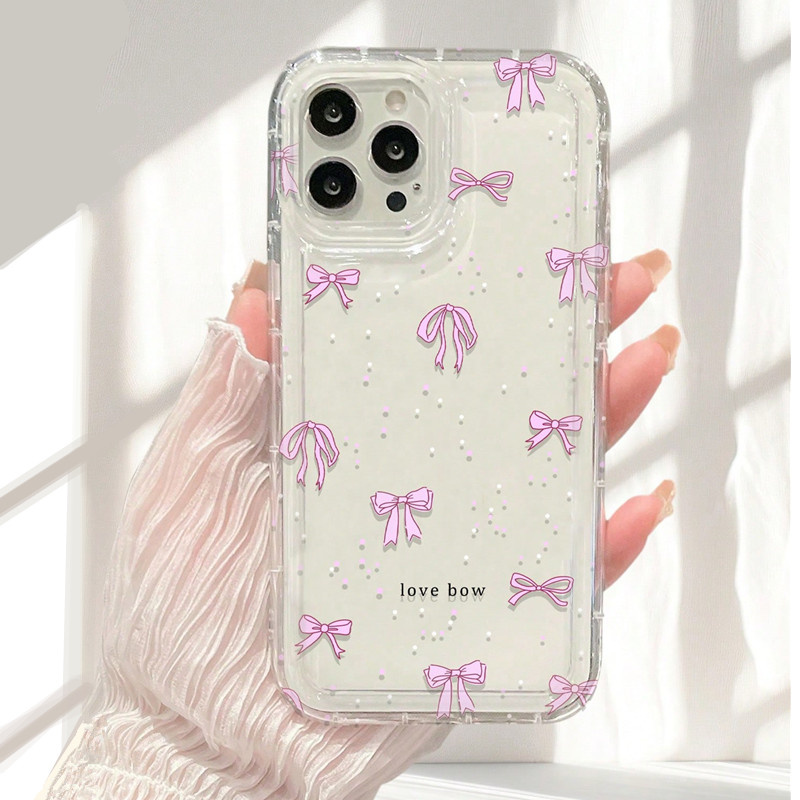 Casing Transparan Motif Pita W - Phone Cases Dior ulasan dan harga