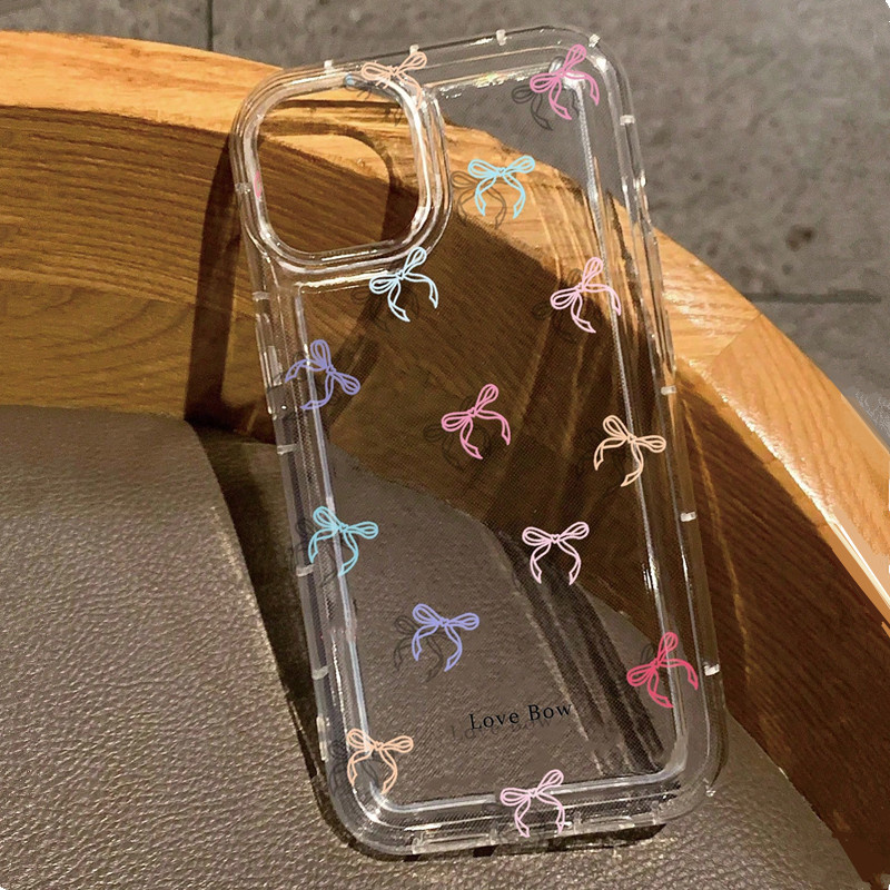 Casing Transparan Motif Pita W - Phone Cases Dior ulasan dan harga
