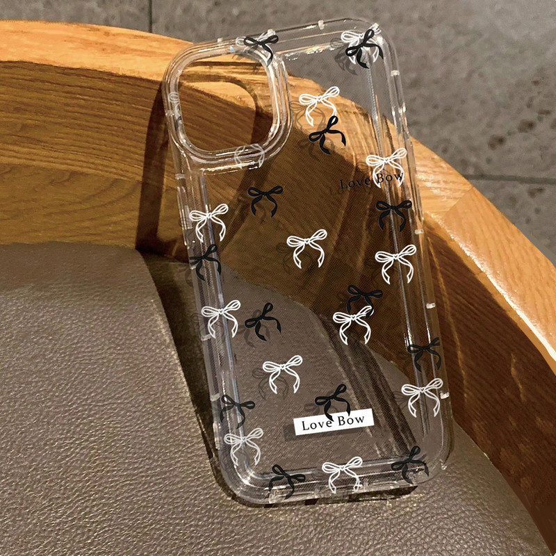 Casing Transparan Motif Pita W - Phone Cases Dior ulasan dan harga