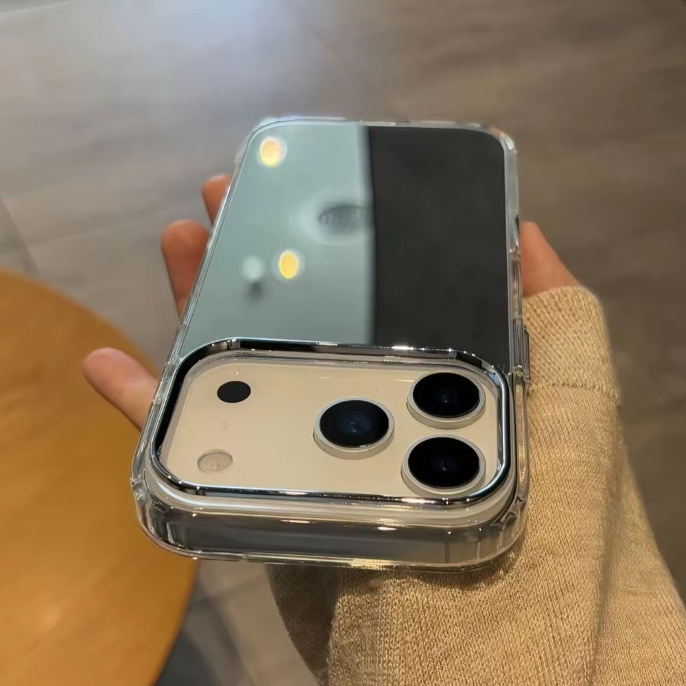Casing Ponsel Cermin Akrilik M - Luxury Plating Case ulasan dan harga