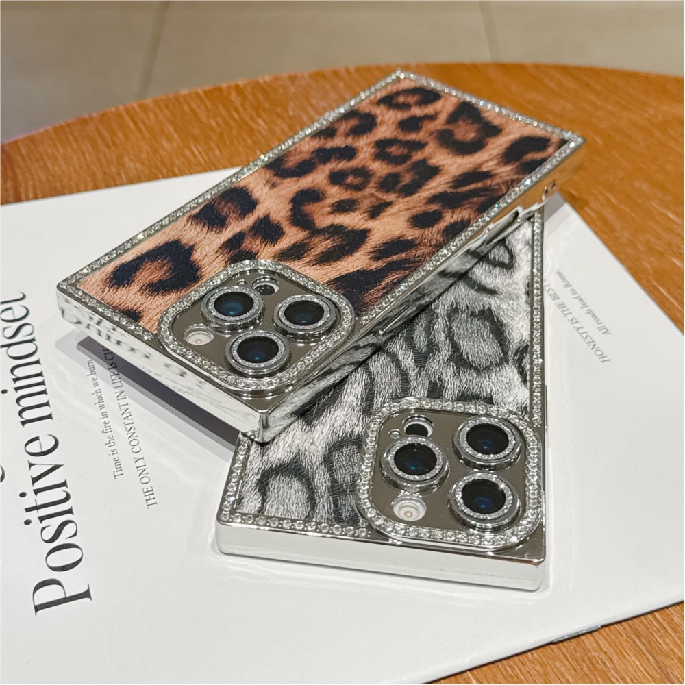 Casing Ponsel Pola Cetak Macan - Luxury Plating Case ulasan dan harga