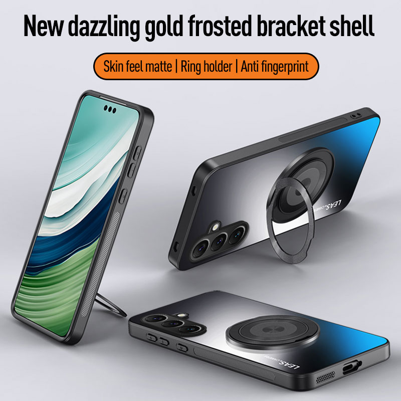 Casing Ponsel dengan Cincin Ma - Ring Stand Case ulasan dan harga